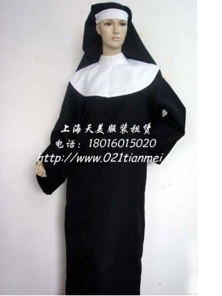 修女圣女玛利亚万圣节服装