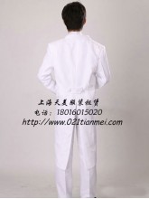 男士礼服白色燕尾服白色礼服