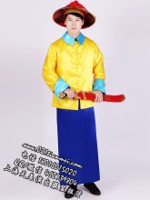 黄马褂清朝御前侍卫官兵服锦衣卫